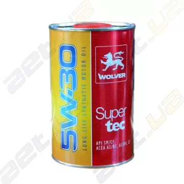Моторное масло Wolver SuperTec 5W-30 1л
