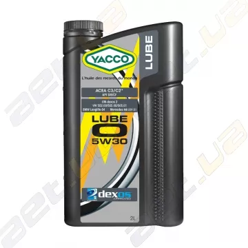 Моторное масло YACCO LUBE O 5W-30 - 2 л