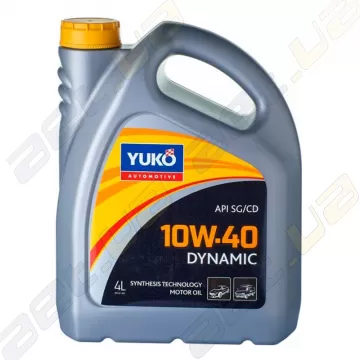 Моторное масло Yuko Dynamic 10W-40 4л