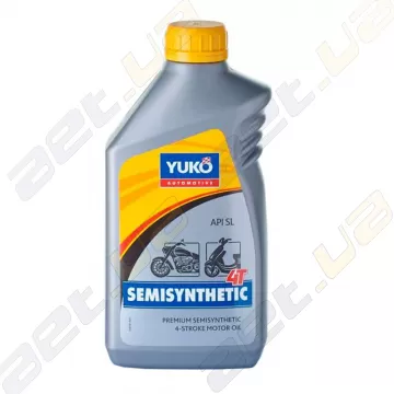Моторное масло Yuko Semisynthetic 4T 1л