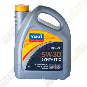 Моторное масло Yuko Synthetic 5W-30 4л