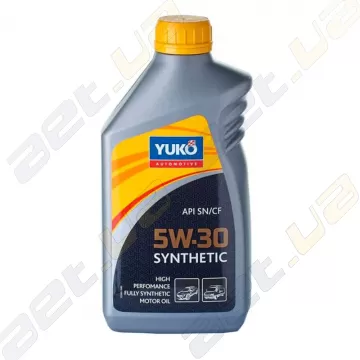 Моторное масло Yuko Synthetic 5W-30 1л