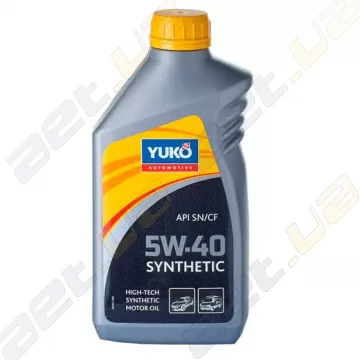 Моторное масло Yuko Synthetic 5W-40 1л