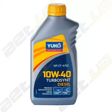 Моторное масло полусинтетика Yuko Turbosynt Diesel 10W-40 1л