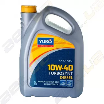 Масло моторное полусинтетика Yuko Turbosynt Diesel 10W-40 5л