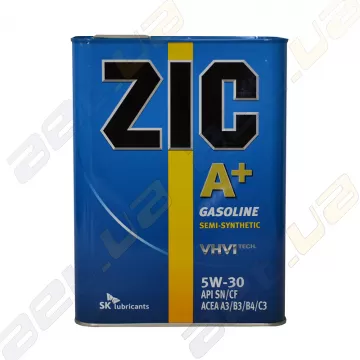 Моторное масло ZIC A+ 5W-30 4л