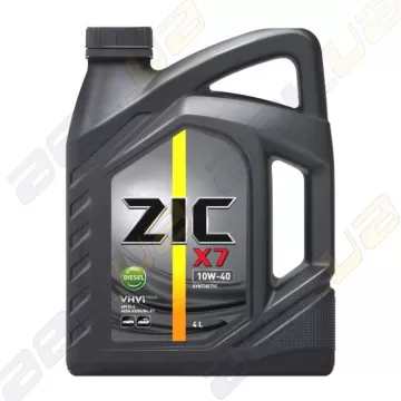 Моторне масло ZIC X7 10W-40 Diesel 4л