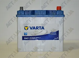 Автомобильный аккумулятор Varta Blue Dynamic 60Ah D47