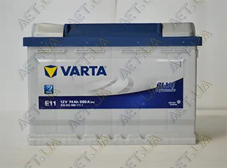 Автомобильный аккумулятор Varta Blue Dynamic 74Ah E11